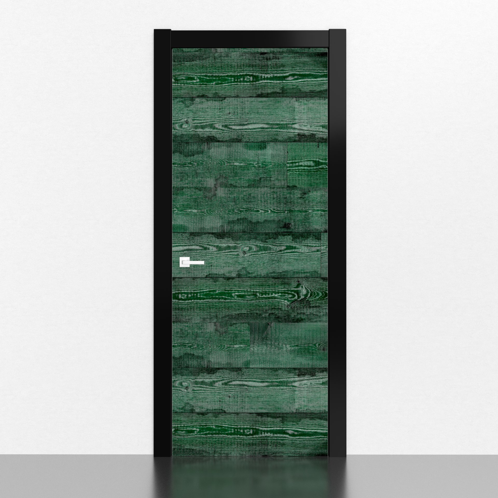 Decorazione per porte d'interni adesiva